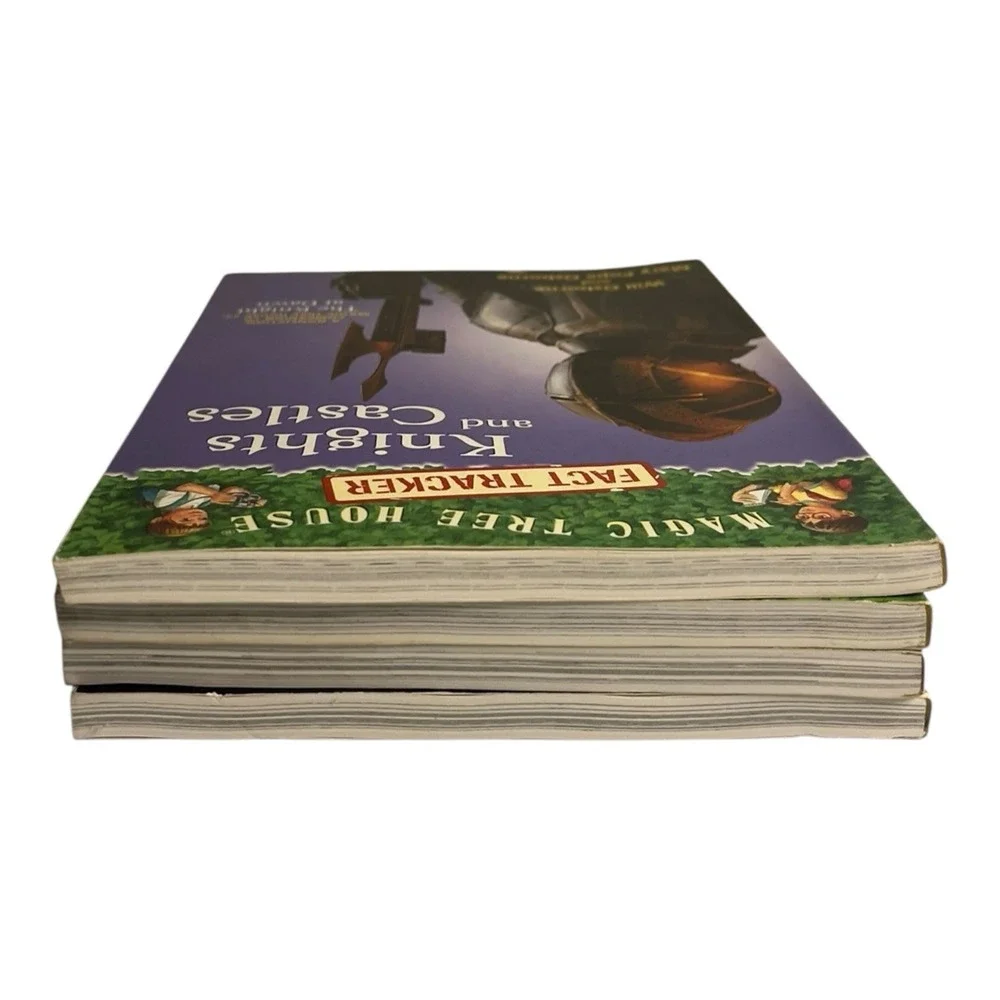 Magic Tree House Fact Tracker Book Books Set Mary Pope Osborne PaperBack Lot 4